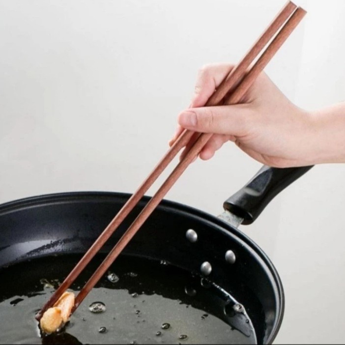 Sumpit Kayu Panjang Masak Mie Goreng Tumis Wooden Long Copstik Shabu Shabu Hot Pot