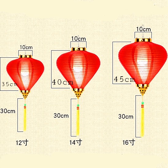 Ornamen Imlek Harga Grosir TermurahLampion Vietnam Kerucut Dekorasi Imlek Dekor Lampion Bulat Bunga Murah