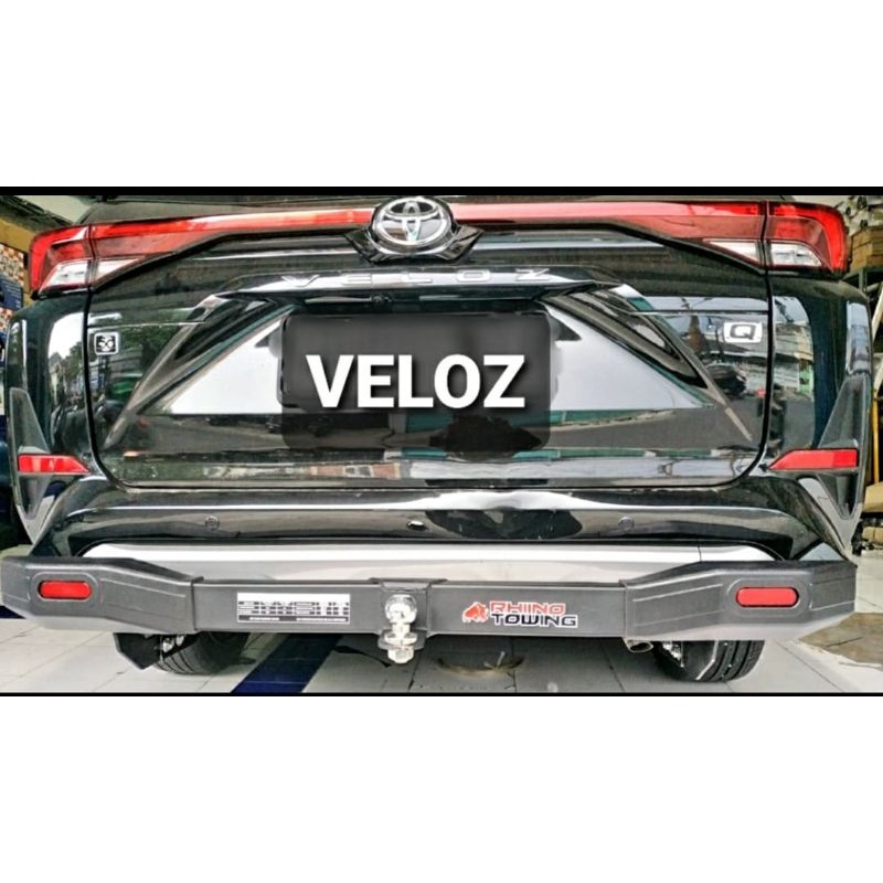 towing bar tanduk bumper belakang besi Rhino reflektor Xenia 2022 avanza 2022 Veloz 2022 2023 2024