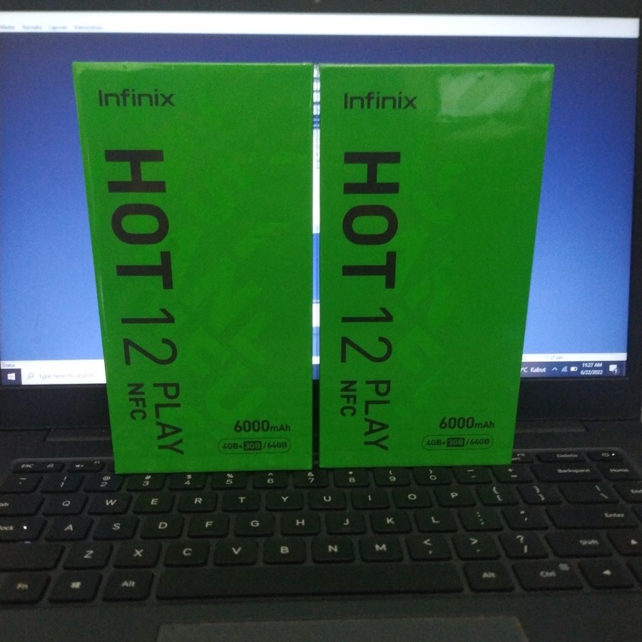 Infinix HOT 12 PLAY NFC 4/64 Garansi Resmi