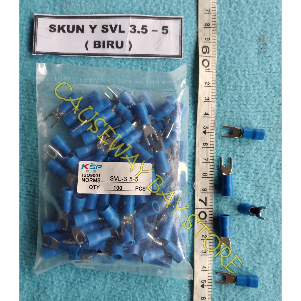 SKUN Y SVL 3,5 - 5 BIRU 1 PACK