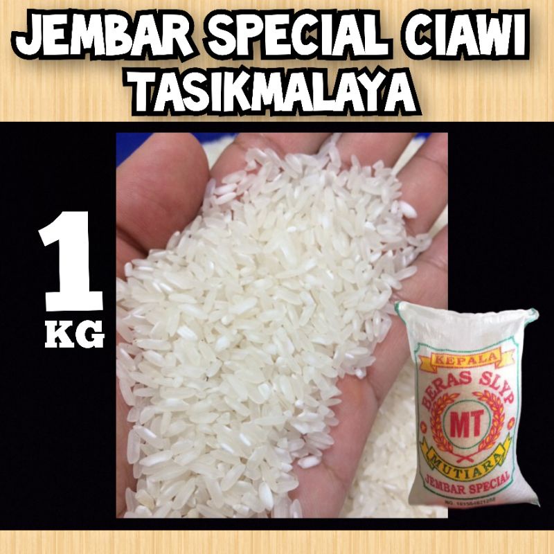 

1 KG BERAS JEMBAT CIAWI CAP MT MEKAR BAGUS PULEN BAGUS GROSIR MURAH BANDUNG