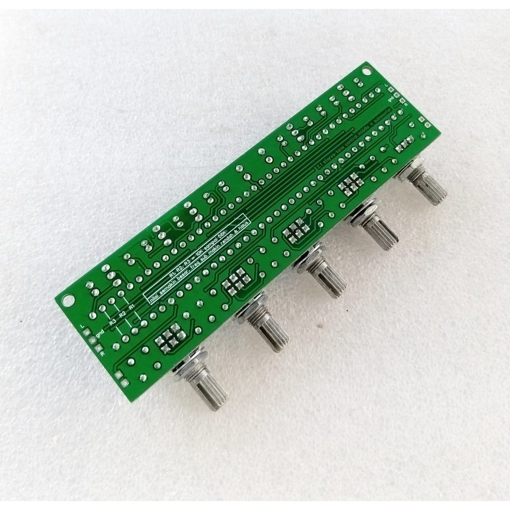 10 pcs Modul 2.1 Stereo Tone Control Plus Middle Dan Subwoofer