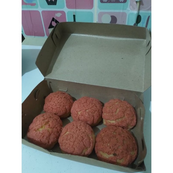 

red velvet cheese craquelin (6pcs)