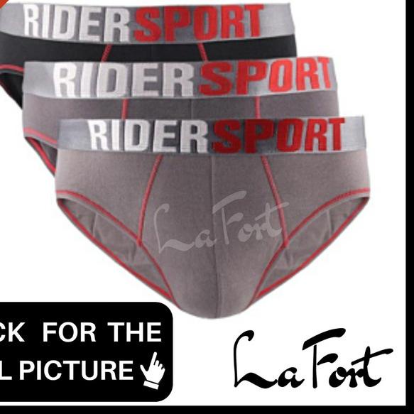 Celana Dalam Rider Sport 337 Pria ORI CD Underwear Cowok Berkualitas - S