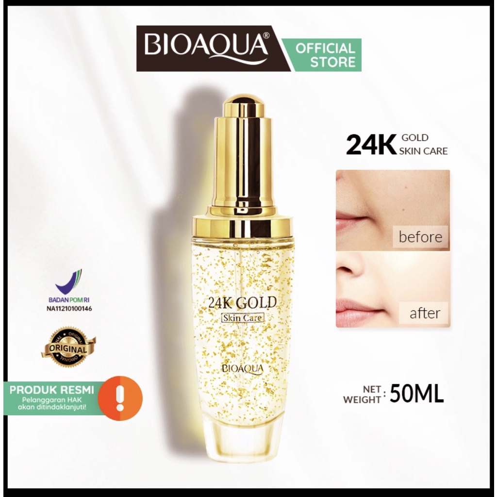 BIOAQUA 24k Gold Skin Care 30ml 50ml face serum