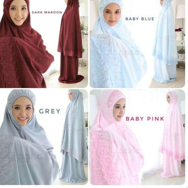 Promo Mukena bordir siti khadijah