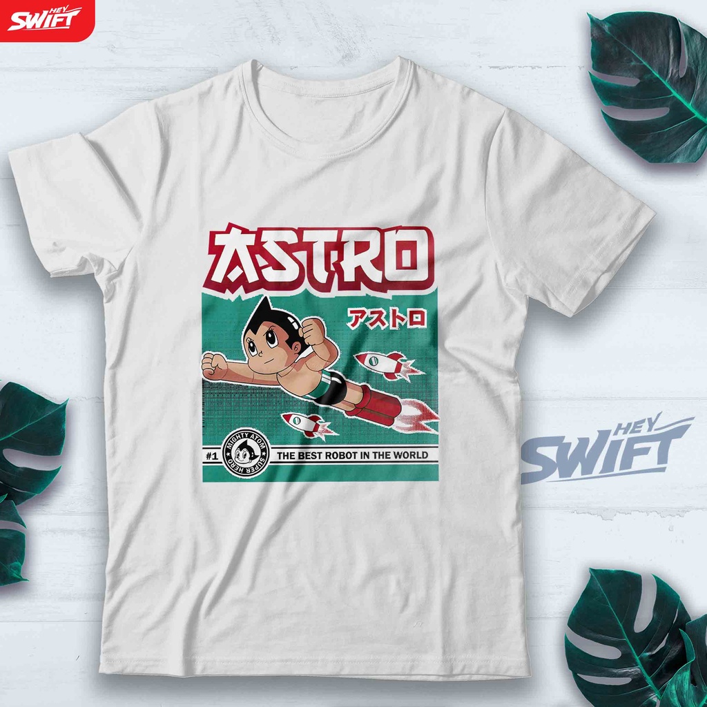 KAOS ASTRO Boy vintage anime Robot TSHIRT BAJU DISTRO