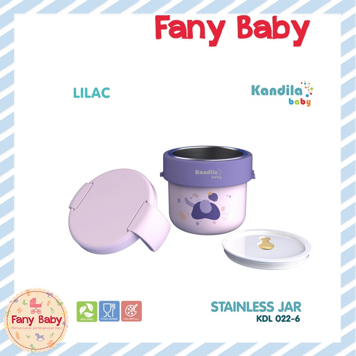 KANDILA STAINLESS JAR 450ML / KDL022-7