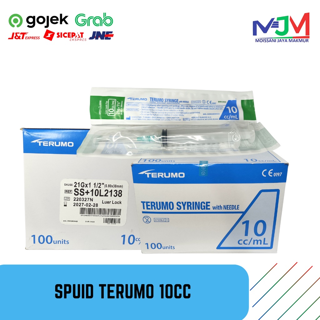 ECERAN Spuid Spuit Terumo 10cc