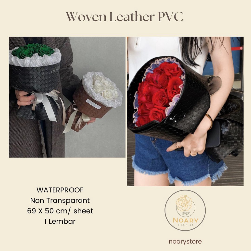 Woven Leather PVC