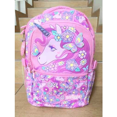 Smiggle Hey Unicorn Backpack Pencil Case Lunchbag set