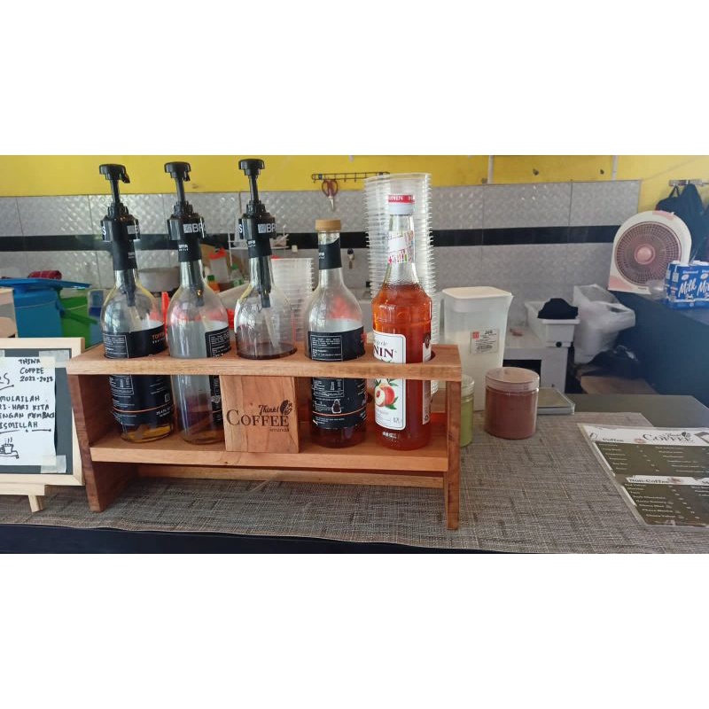display botol sirup