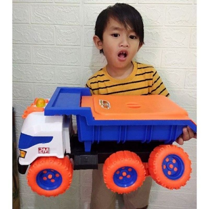 Mainan Mobil Anak Dump Truck Tunggang Mobil Truk Pasir Bisa Dinaiki Mobil Kontruksi