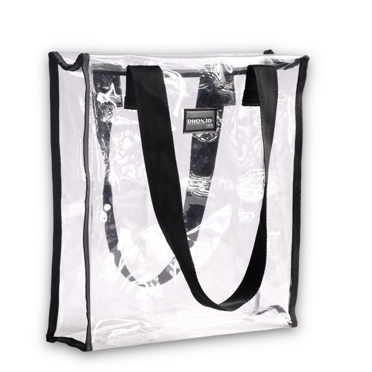 DHON.ID totebag mika transparan Tas transparan keren
