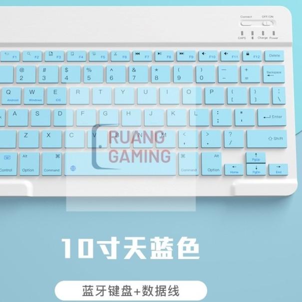 Tablet And Phone Bluetooth Keyboard 9.7/10 Inch - Dark Green