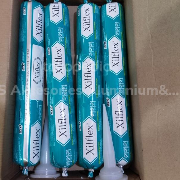 

Lem Silicone Sealent Sosis Xilflex Netral - Hitam