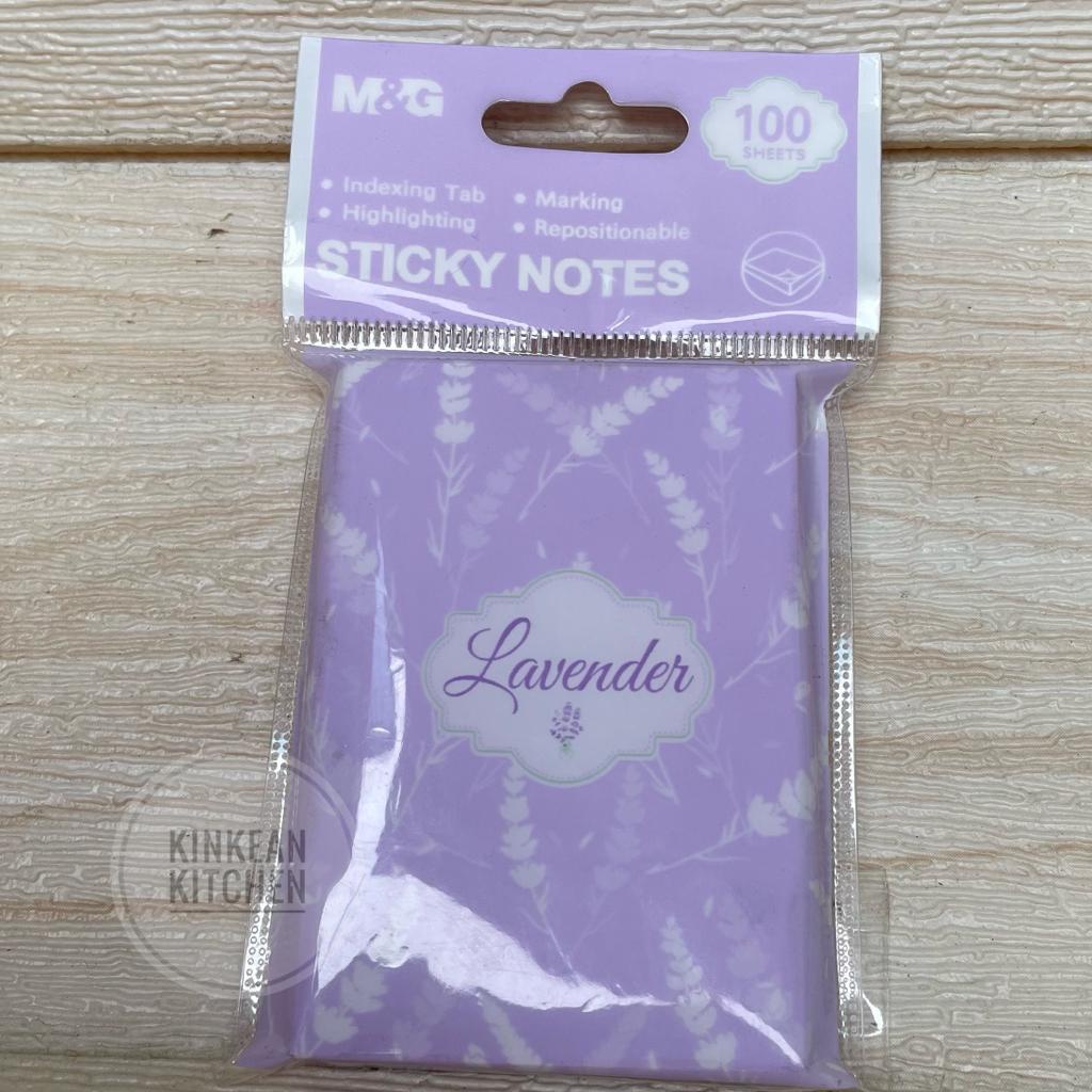 Memo Tempel / Sticky Note Warna Lavender