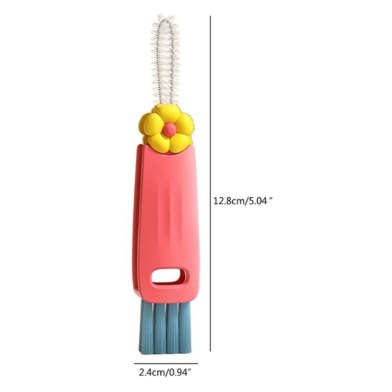 Mary Portable Tiny Cleaning Brush Sikat Pembersih Multifungsi Pembersih Botol Air