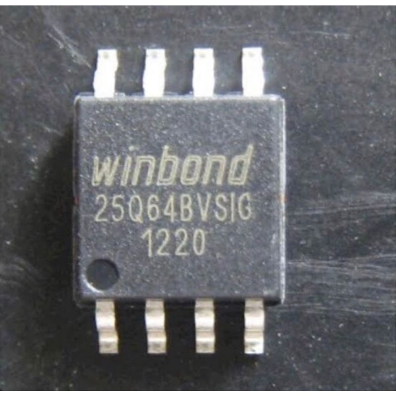 IC BIOS WINBOND W25Q64BVSIG 25Q64BVSIG