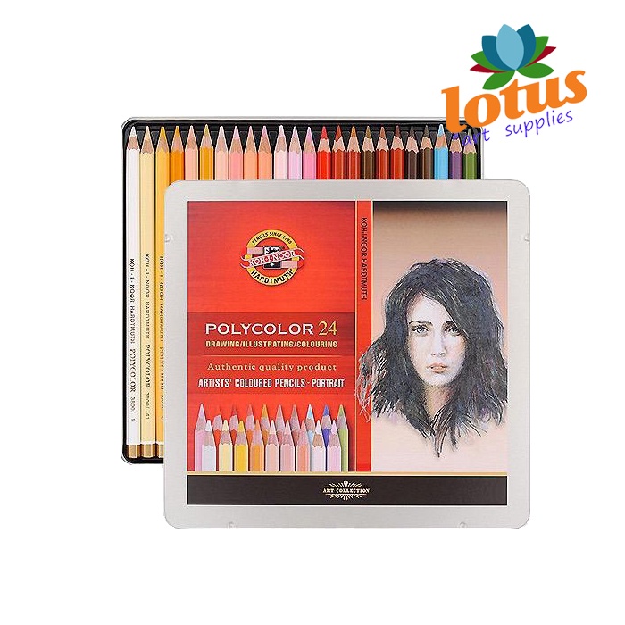 

KOH-I-NOOR Polycolor Color Pencil Portrait Set 24