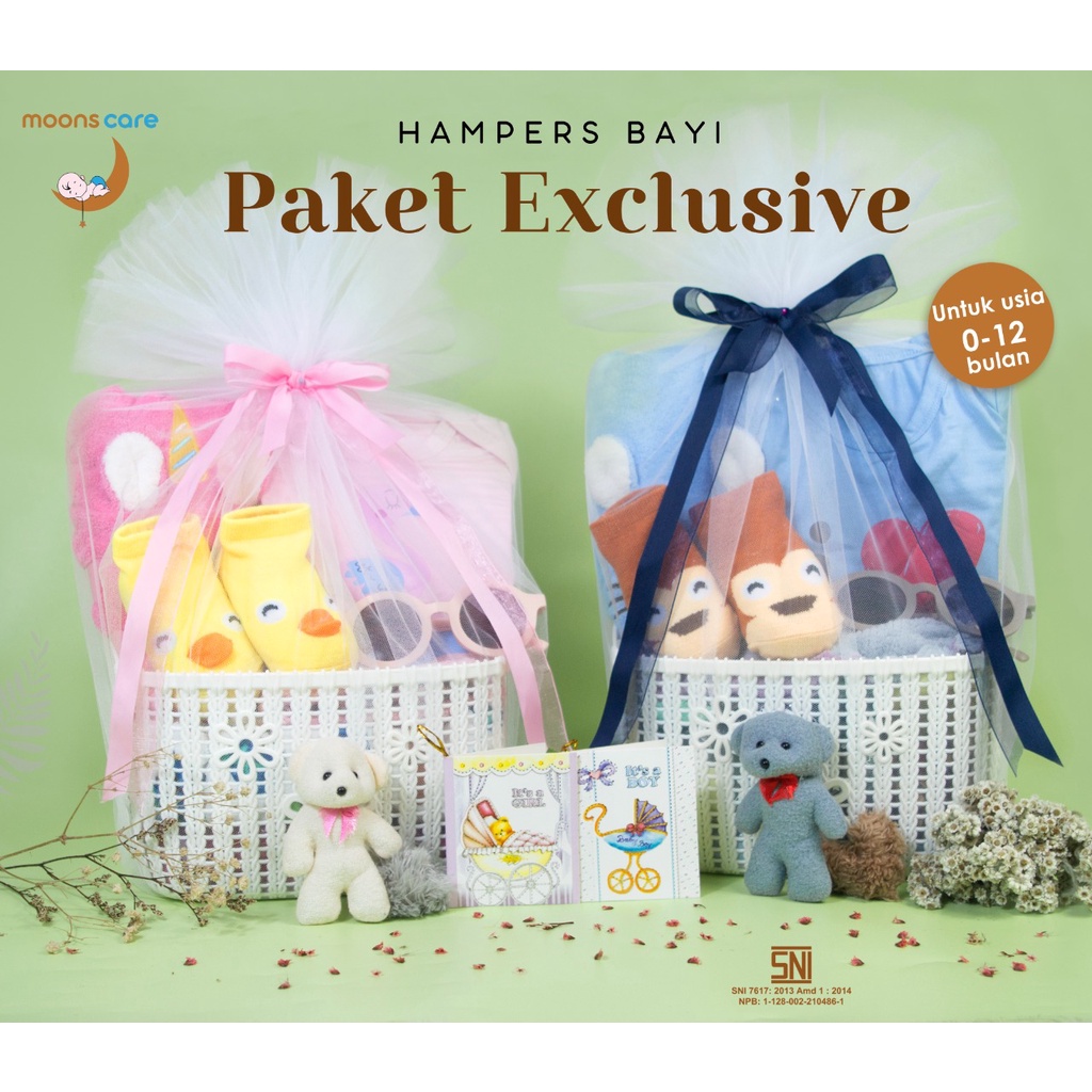 HAMPERS EXCLUSIVE NEWBORN BOY AND GIRL/KADO LAHIRAN GIFT SET/SET JUMPER EXCLUSIVE/ HAMPERS