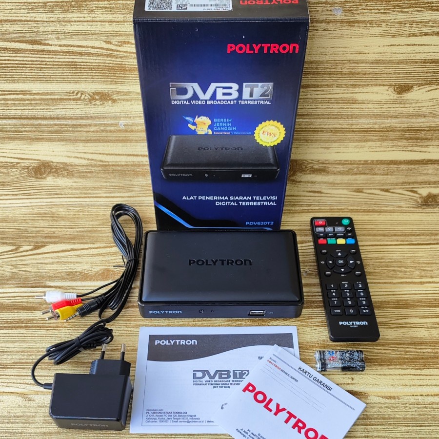 Set Top Box / STB POLYTRON TV Digital T2 DBV PDV 700 600 620 Original