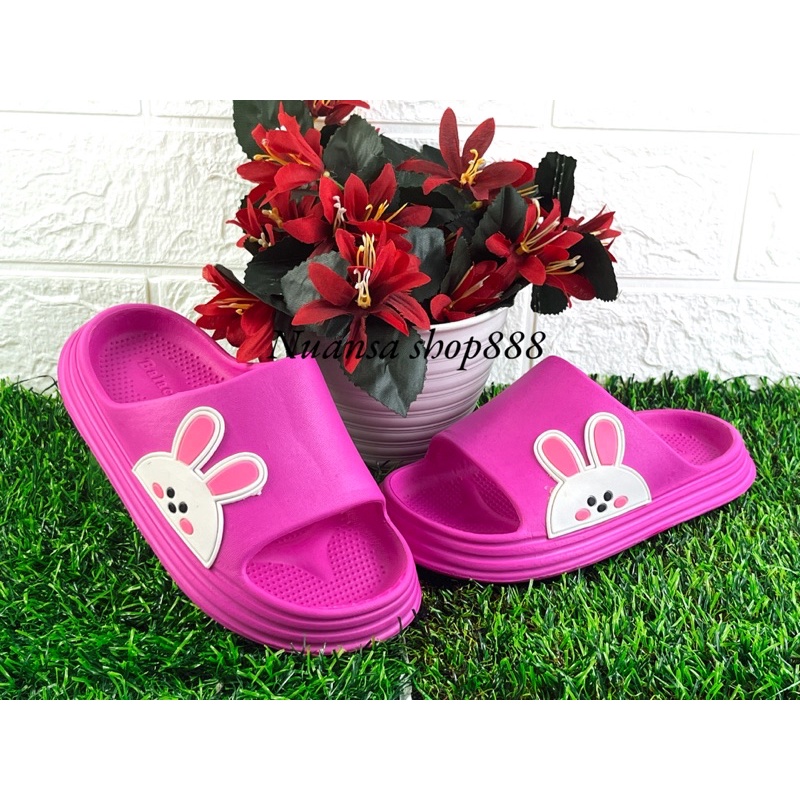 SANDAL SELOP PEREMPUAN MEREK  BAHAN KARET ANTI LICIN UK 24-29 BC-033