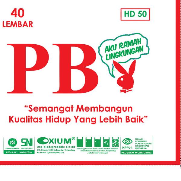 

KANTONG PLASTIK KRESEK JUMBO RAMAH LINGKUNGAN UKURAN 50 PB KELINCI - Putih