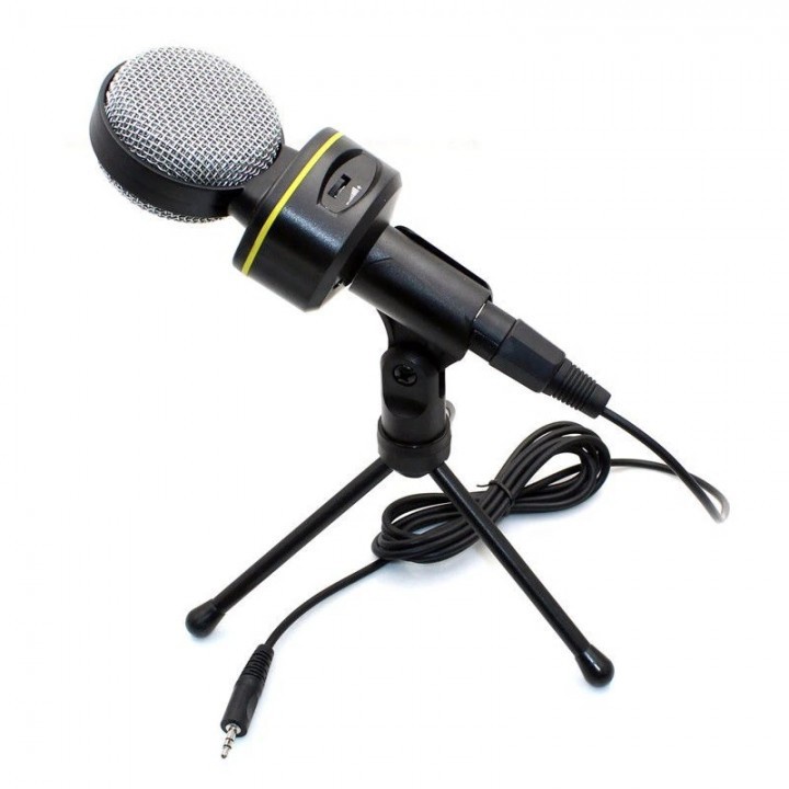 SF-930 Multimedia Studio Wired Condenser Microphone with Tripod Stand