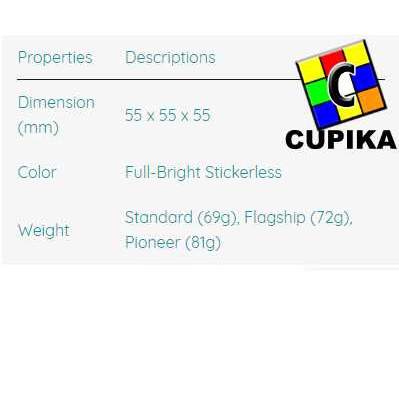 Rubik 3x3 Qiyi Xman Tornado V3M Stickerless MAGNETIC ORIGINAL