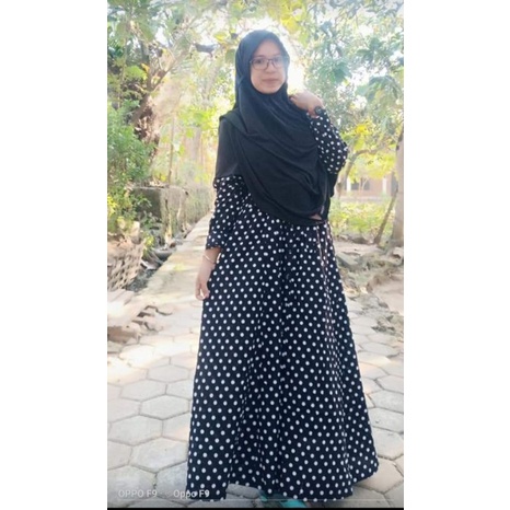 gamis guangzhou polka