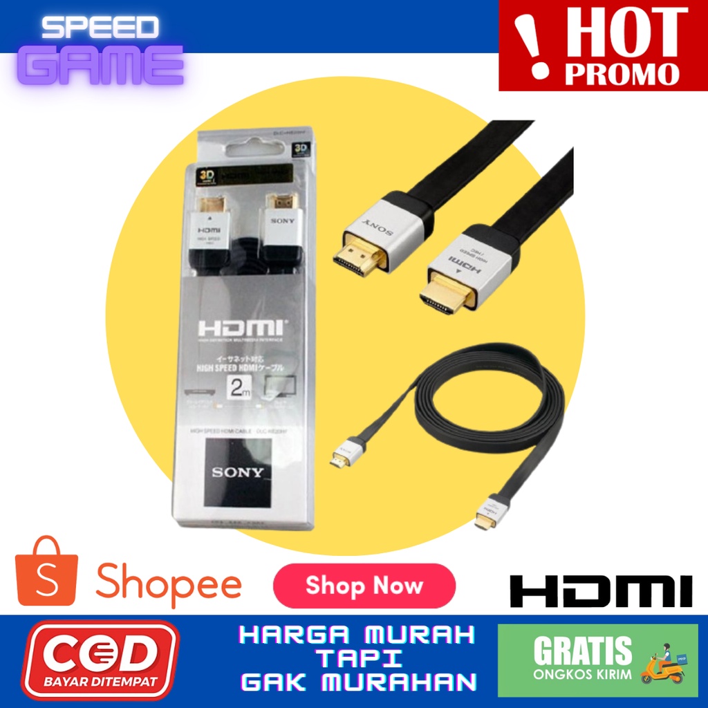 Kabel Cable HDMI to ke hdmi PS3 PS4 PS5 Ke TV 3D 3 D