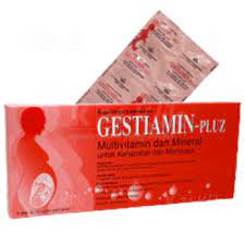 Gestiamin Pluz 30 Tablet Multivitamin Ibu Hamil dan Menyusui