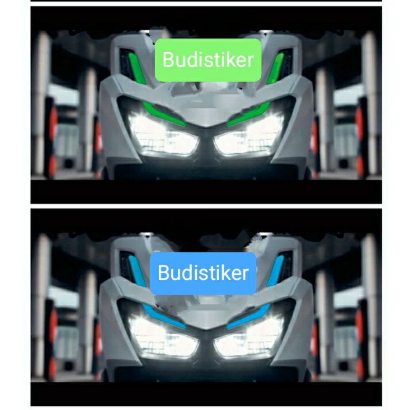 Stiker alis transparan Vario 160cc