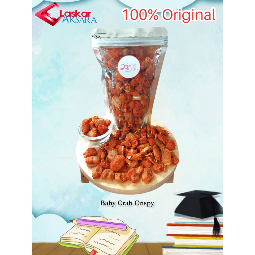 

Baby Crab Crispy Kepiting Krispi Bumbu Kualitas Premium