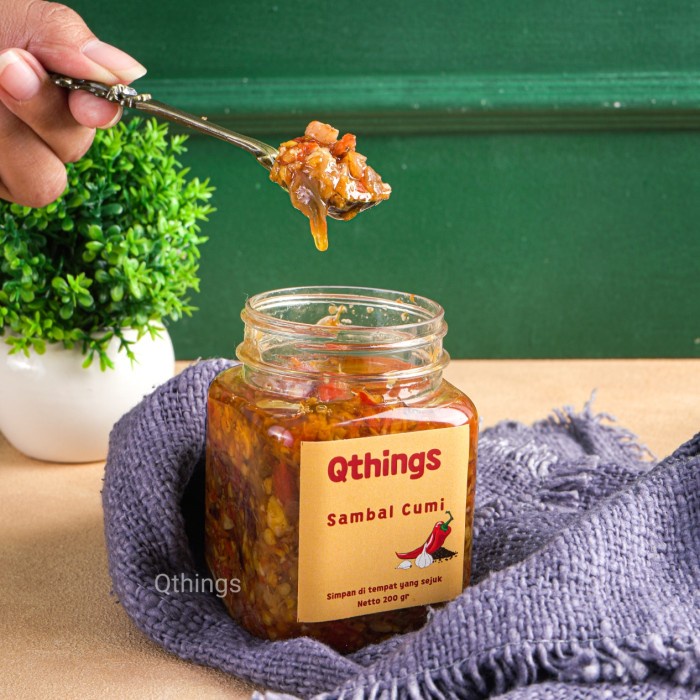 

Sambal cumi pedas 200 gr ENAK GURIH
