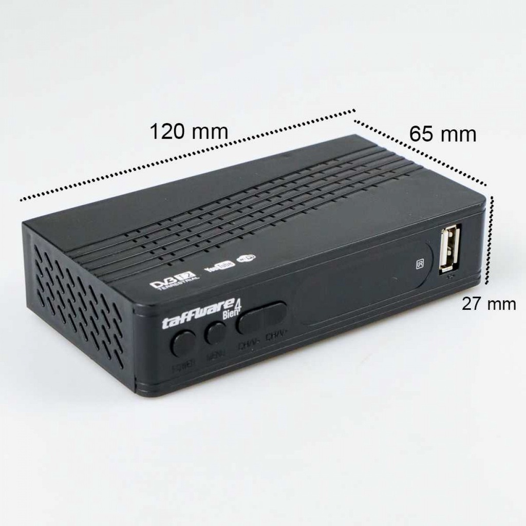 TV Tuner Box Receiver Siaran Digital Satellite H.264 1080P DVB-T2 TFB4