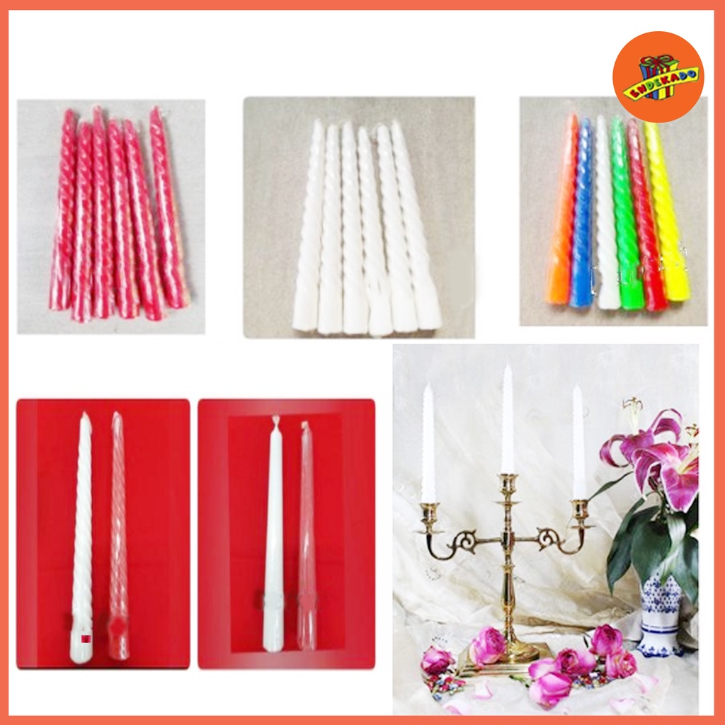 LILIN BESAR Aneka Warna - Lilin
