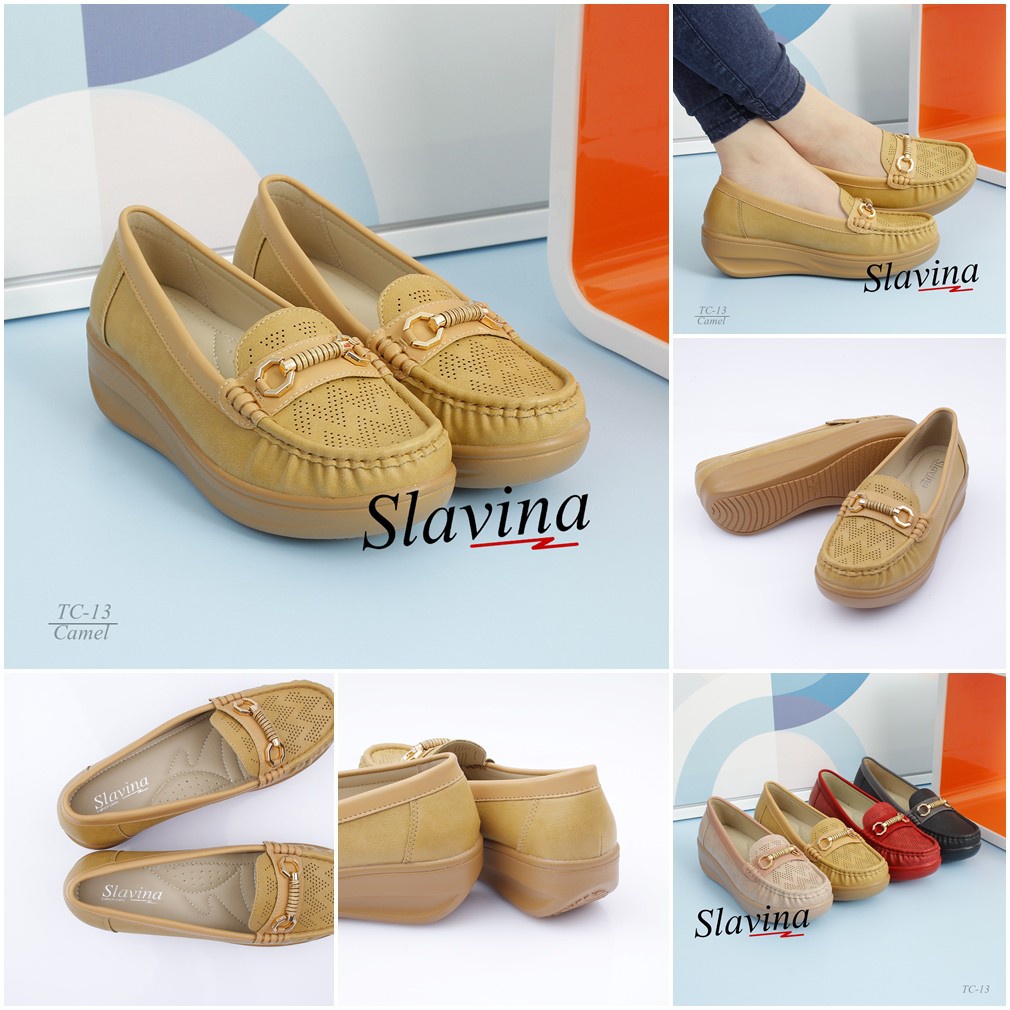 BIG SALE - Ivony Seivona - TC-13 Sepatu Wedges Slavina