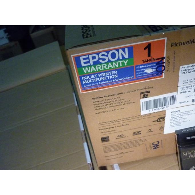 Epson Picturemate Pm245 Photo Inkjet Printer T5852 Picturepack Resmi