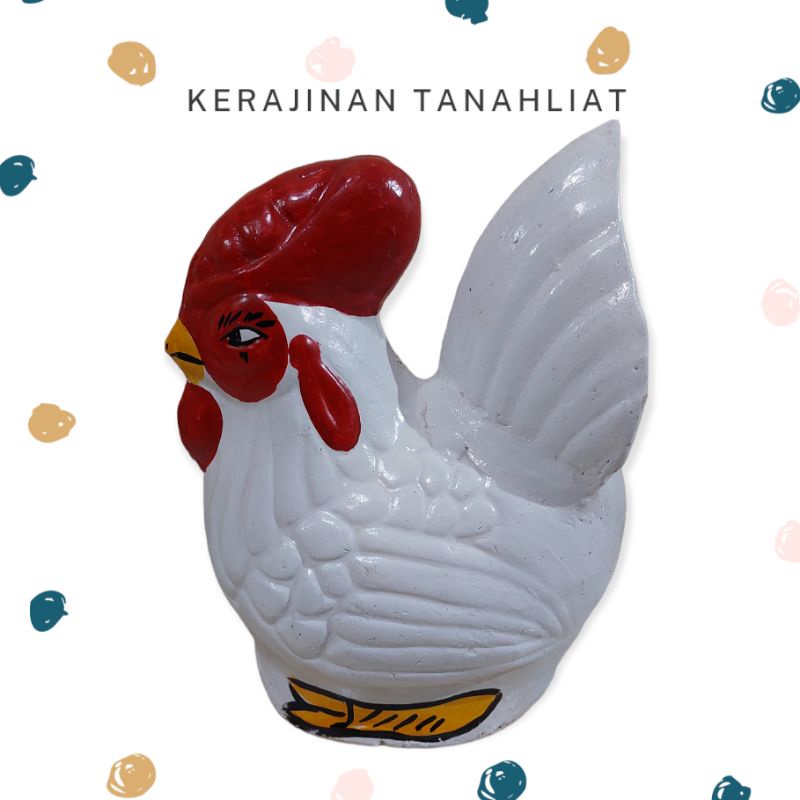 Jual CELENGAN AYAM CAT PUTIH POLOS UKURAN BESAR | Shopee Indonesia