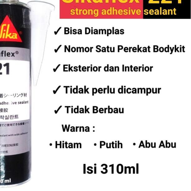 

Sikaflex 221/Sika 221/Lem Sika 221 310ml - White