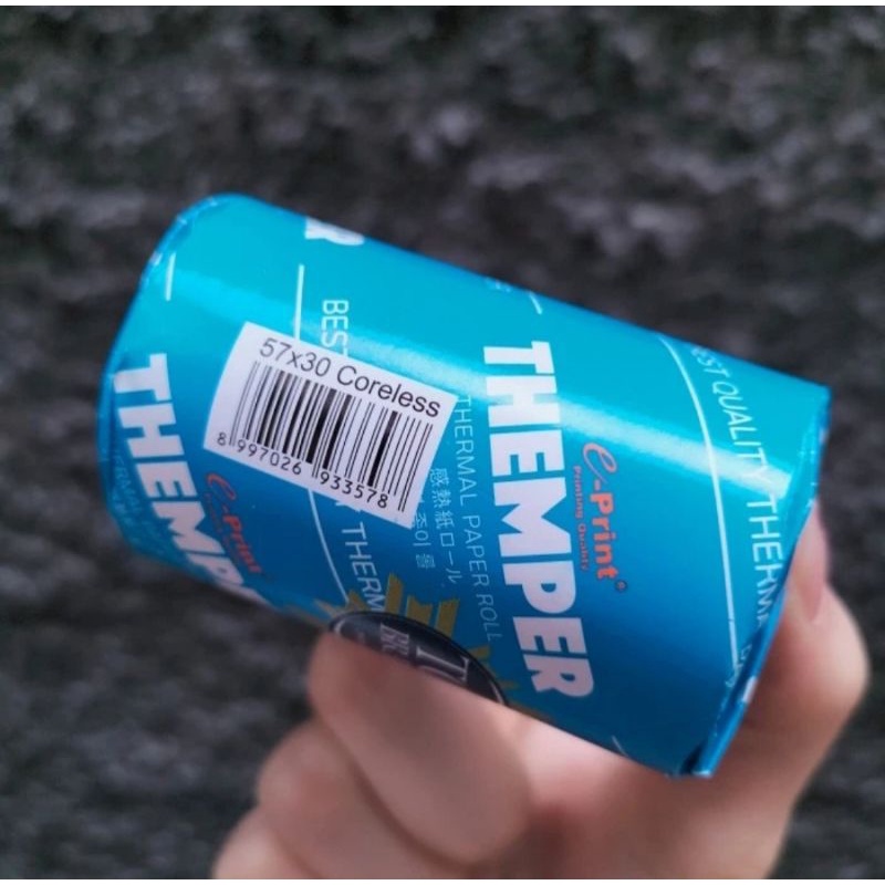 [10ROLL] Kertas THERMAL themper 57x30