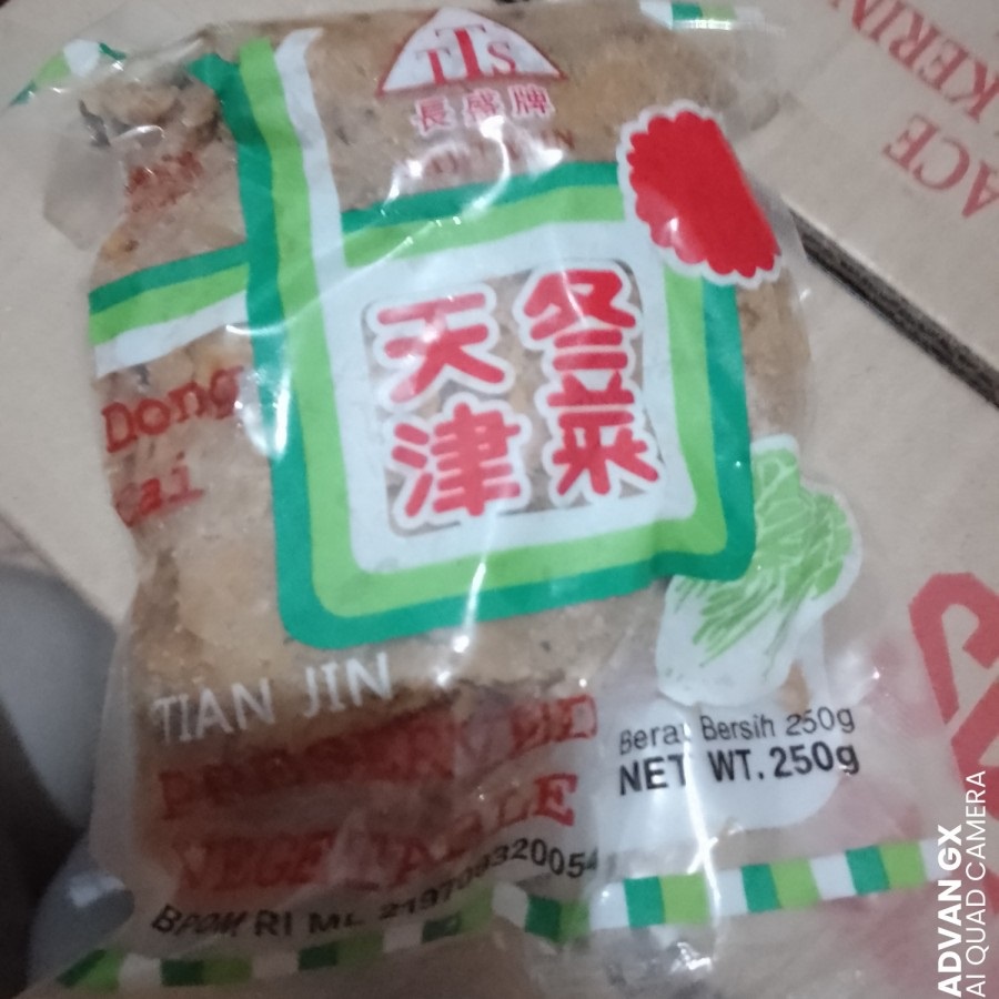 

Dong Cai / Tong Jai / Sawi asin TTS - 250 gr