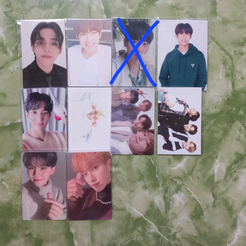 photocard seventeen official murah scoups jeonghan woozi dk hoshi wonwoo jeonghan jun the8 dokyeom t