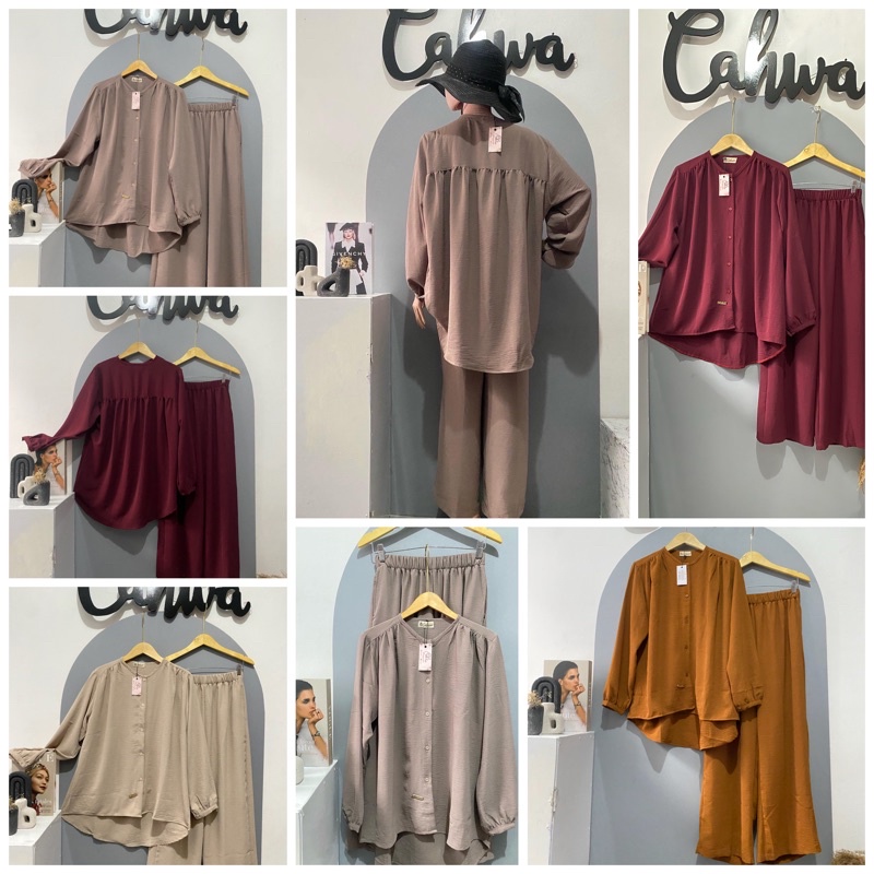 FARHANA ONESET OVERSIZE stelan oversized