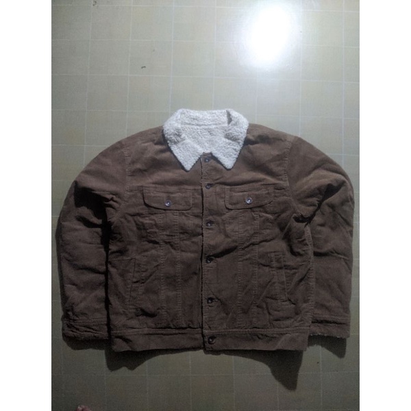 Trucker Corduroy Sherpa Uniqlo