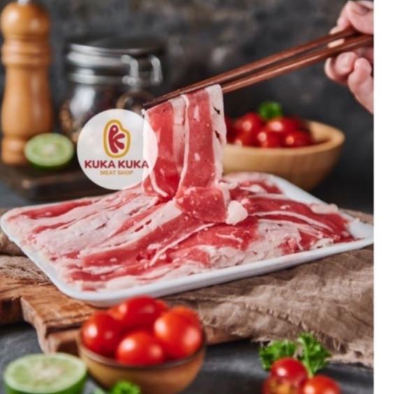 

AUS SHORTPLATE BEEF SLICE DAGING SAPI FRESH CUT - 1KG RTR6464RT