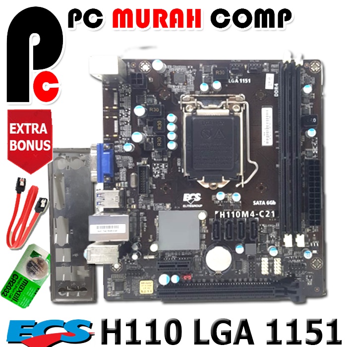 Mainboard socket LGA 1151 l H110 ONBOARD